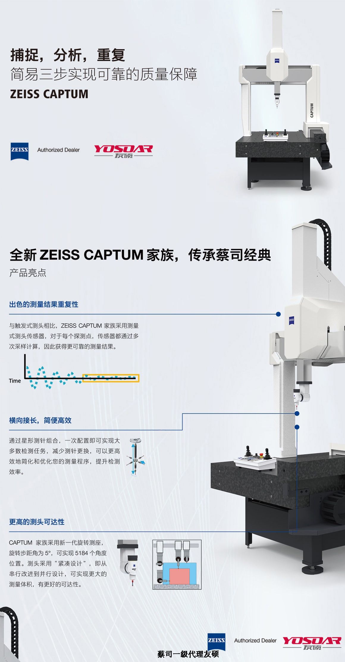 潮州蔡司三坐标CAPTUM